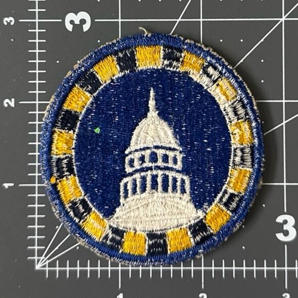 WW2 AAF Headquarters Command Patch - #1576 - Picture 2 of 2